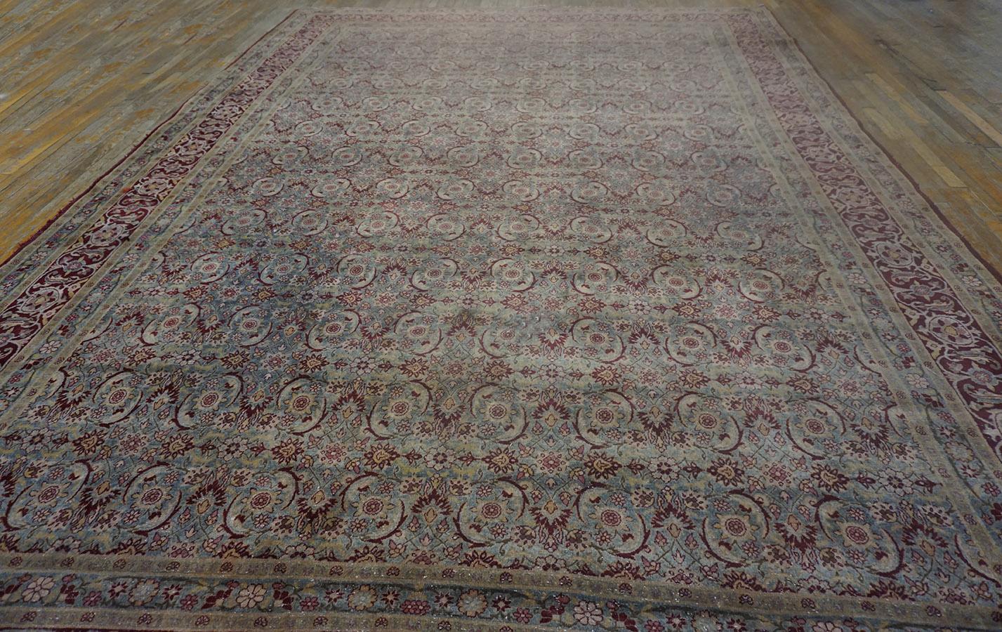 E. Persischer Kirman-Teppich des frühen 20. Jahrhunderts ( 10' x 14'4