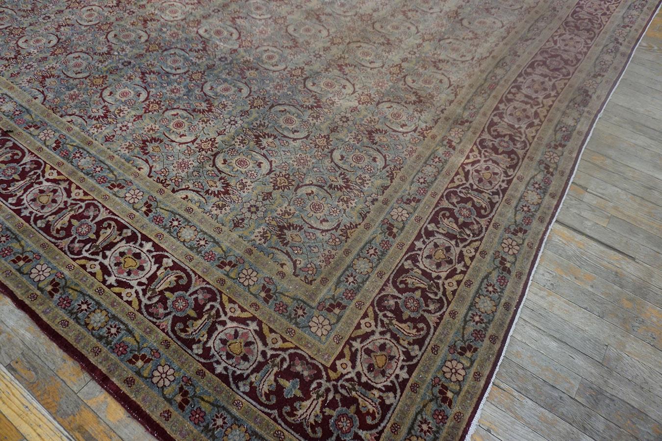 Wool Early 20th Century E. Persian Kirman Carpet ( 10' x 14'4