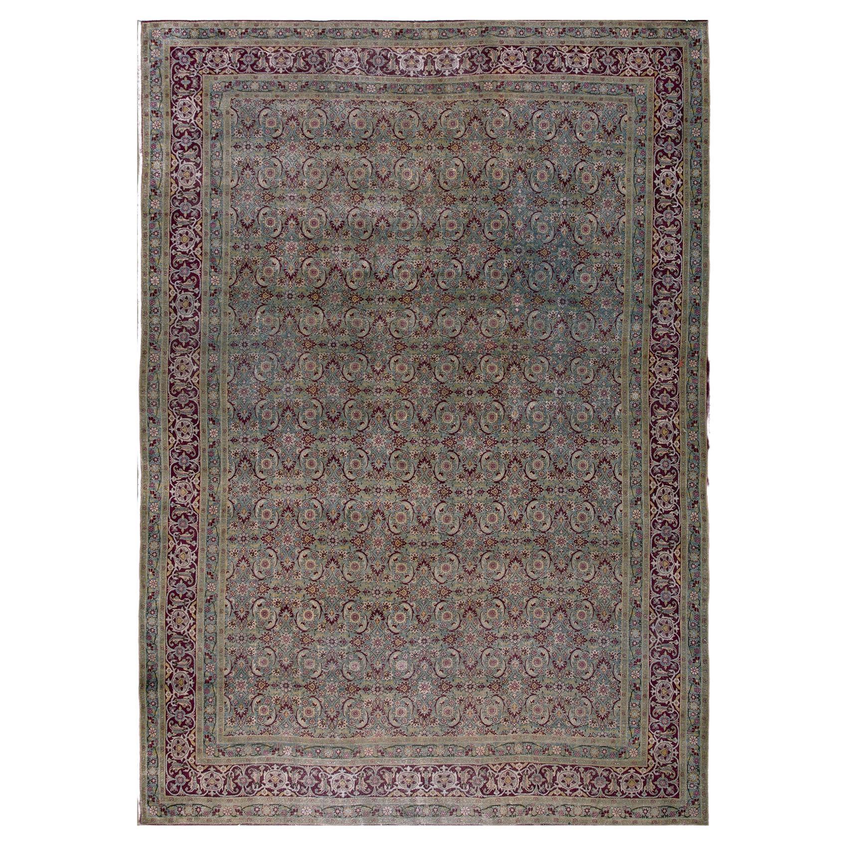 Early 20th Century E. Persian Kirman Carpet ( 10' x 14'4" - 305 x 437 ) For Sale