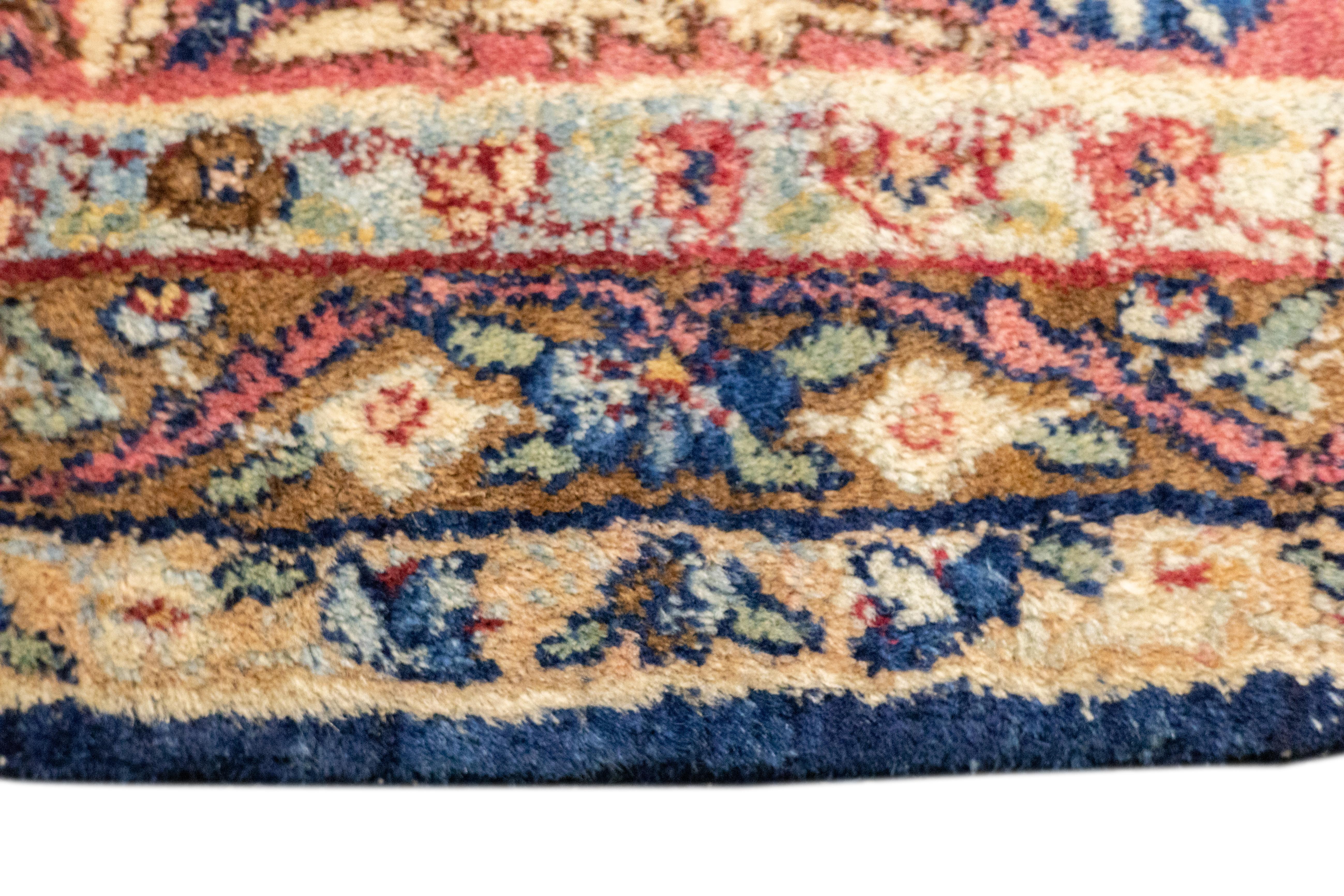 Tapis persan ancien Kerman 10'1'' x 14'3'' Bon état - En vente à New York, NY
