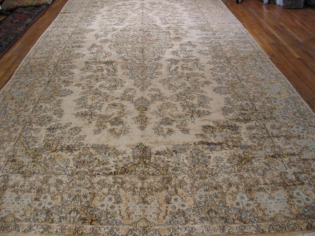 Antique Persian Kerman Rug 10' 8