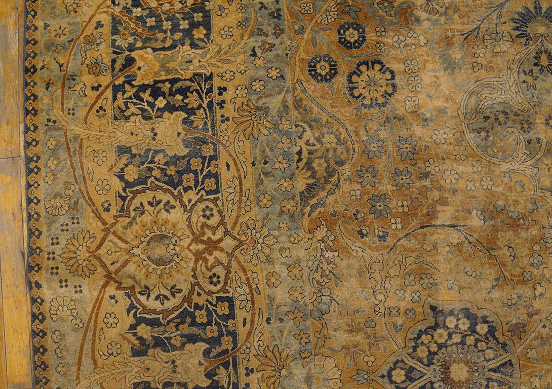Early 20th Century Persian Kerman Carpet For Sale 2