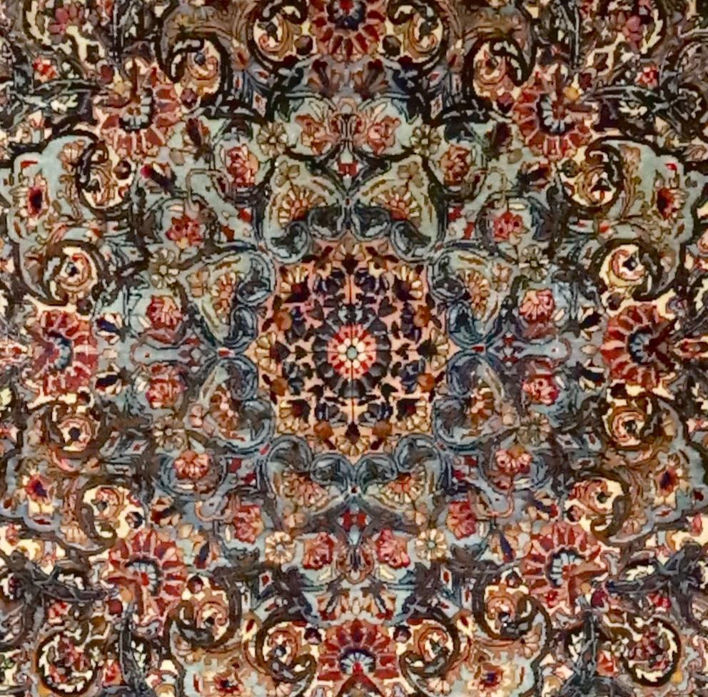 Antique Persian Kerman Rug 11'0