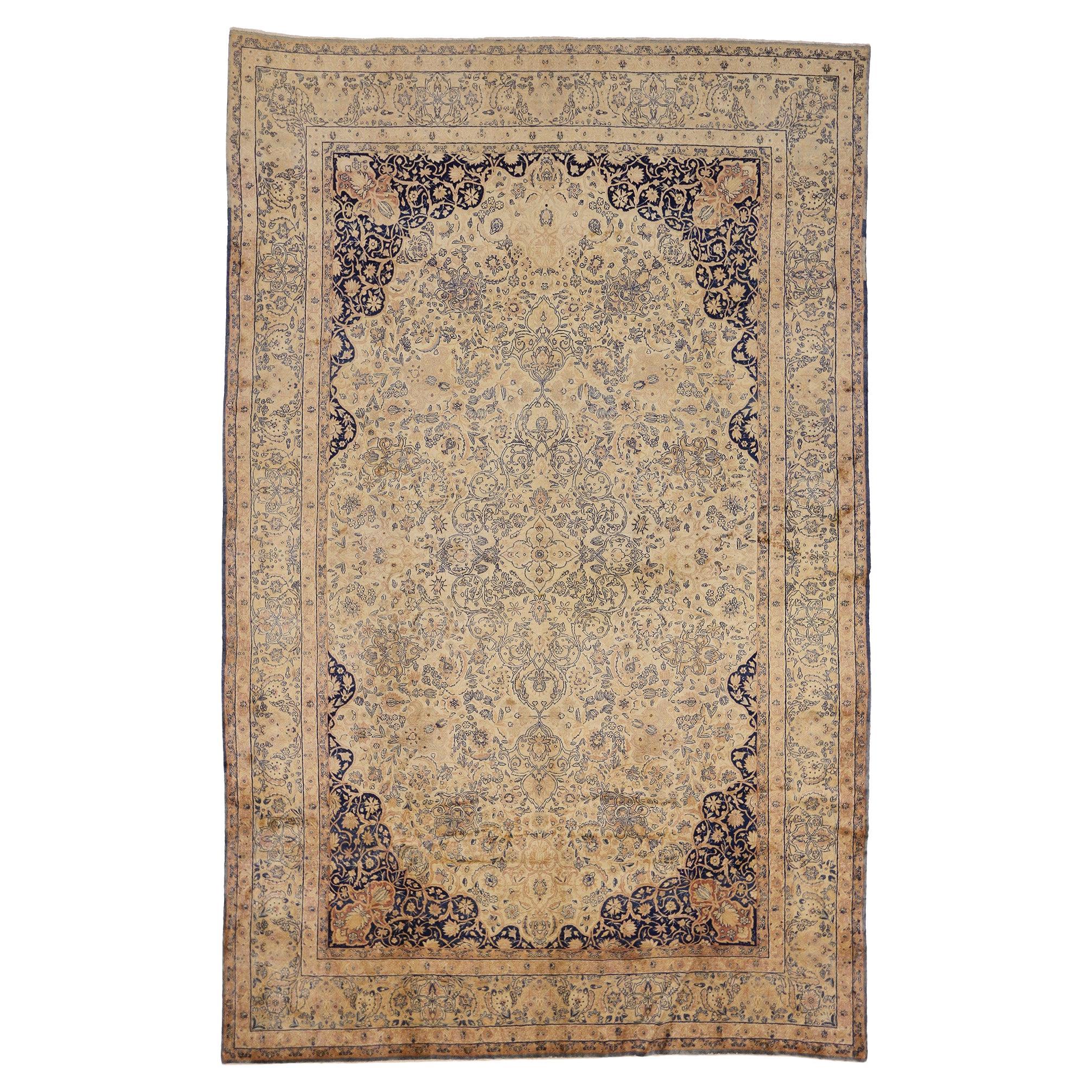 Antiker persischer Kerman-Teppich, 11'00 x 16'10