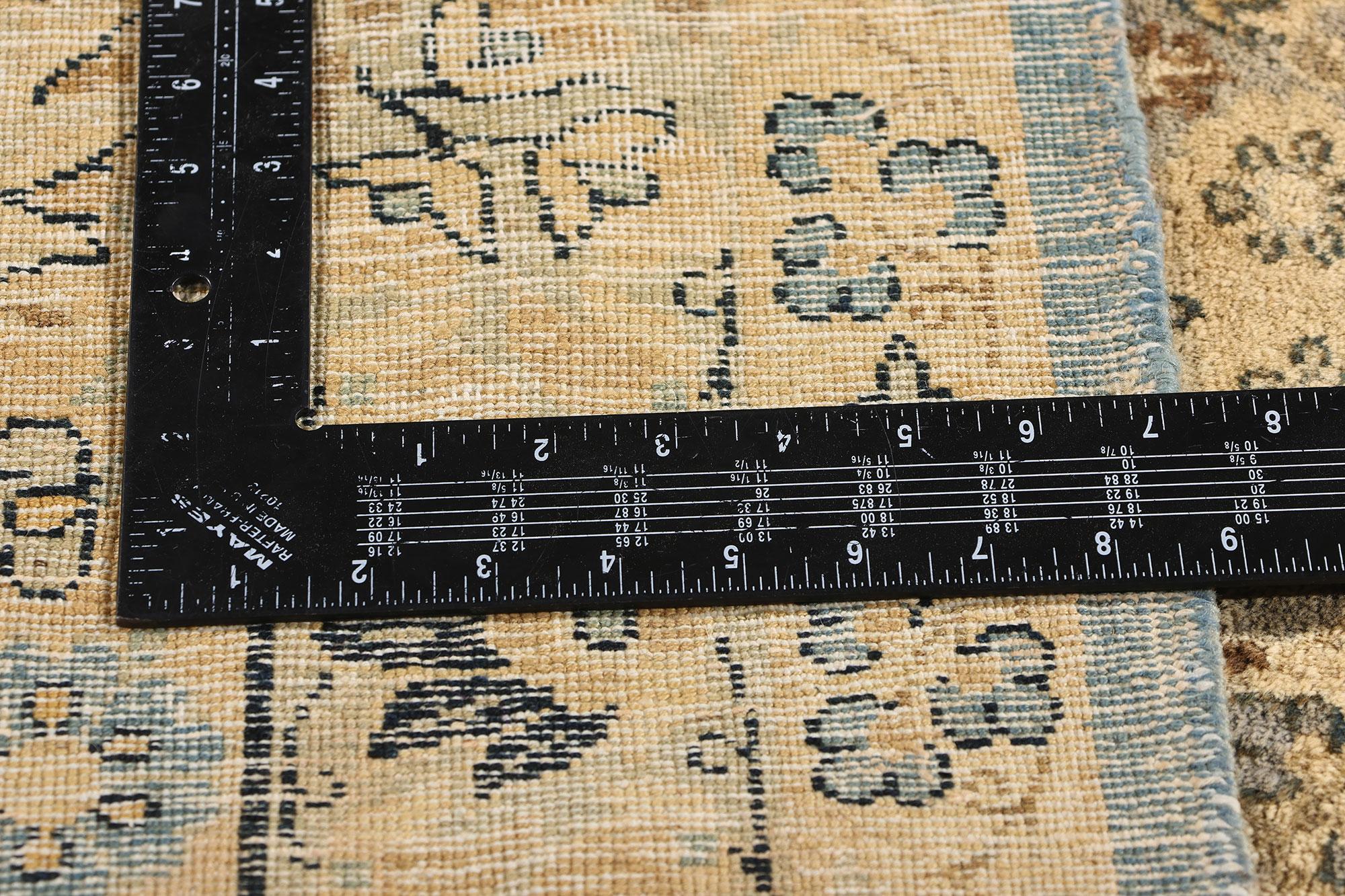 Alfombra persa Kerman de estilo tradicional de finales del siglo XIX en Bueno estado para la venta en Dallas, TX