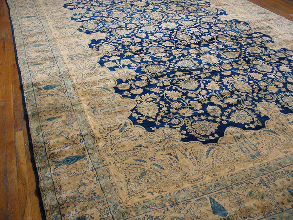 Anfang 20. Jahrhundert S.E. Persischer Kirman-Teppich ( 11'10