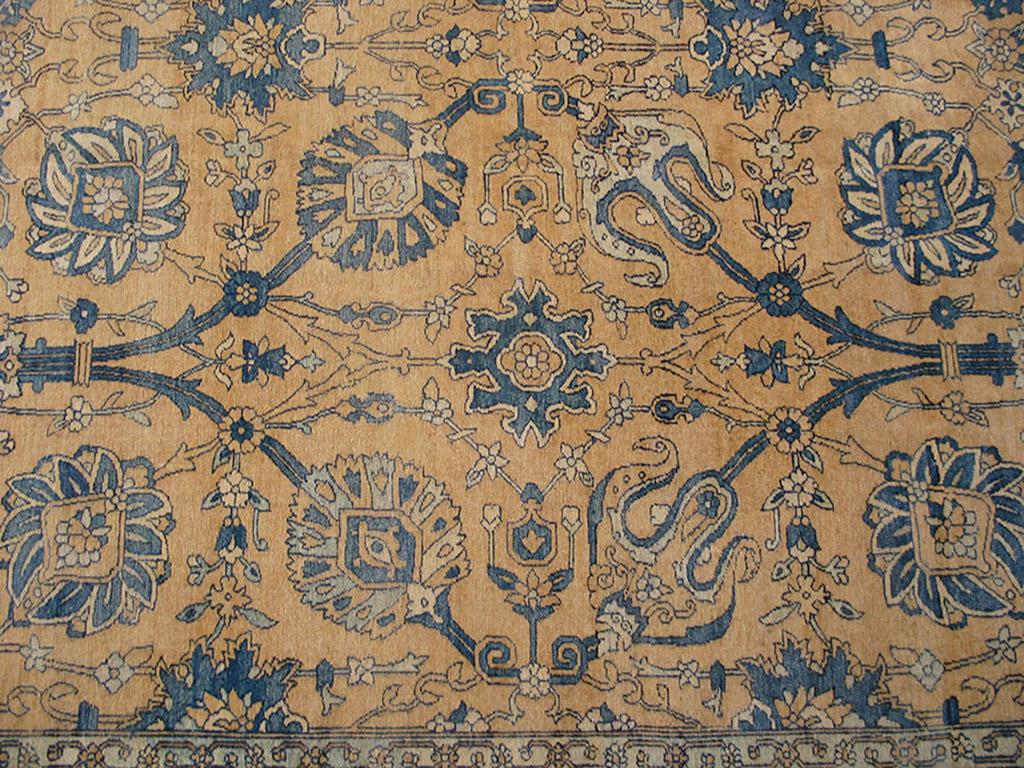 Early 20th Century Persian Kirman Carpet ( 13'3