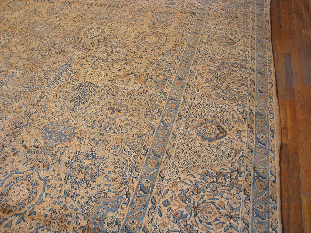 1920s Persian Kerman Carpet ( 15' x 18' 8