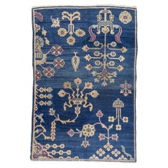 Antique Persian Kerman Rug 3'7" x 5’4"