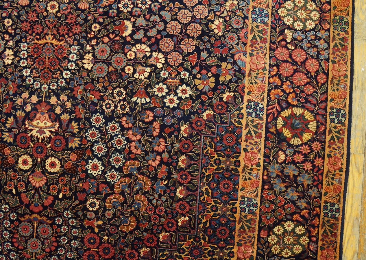 Wool Early 20th Century Persian Kerman Carpet ( 4'10'' x 8'4'' - 147 x 254 )  For Sale