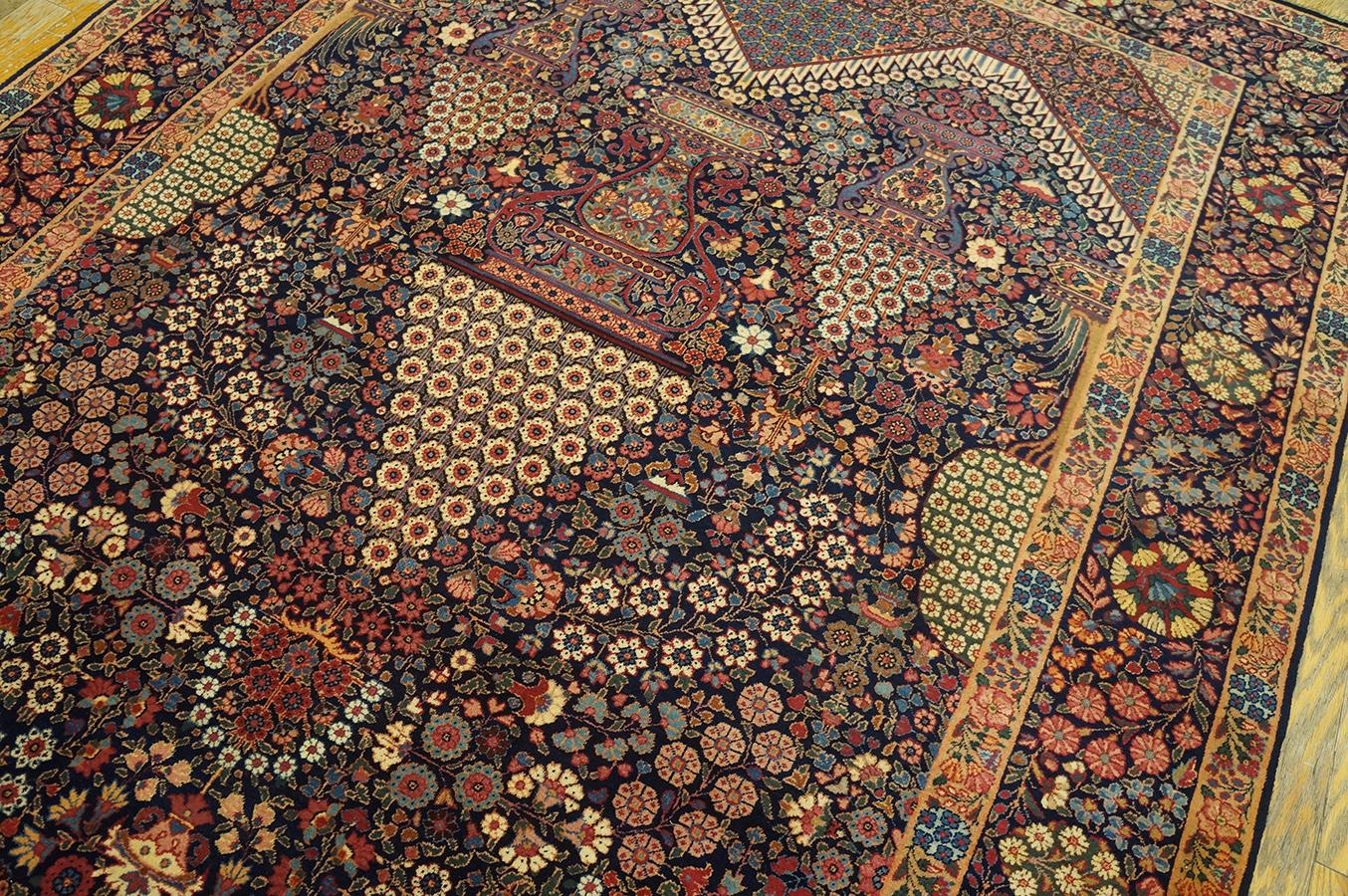 Early 20th Century Persian Kerman Carpet ( 4'10'' x 8'4'' - 147 x 254 )  For Sale 1