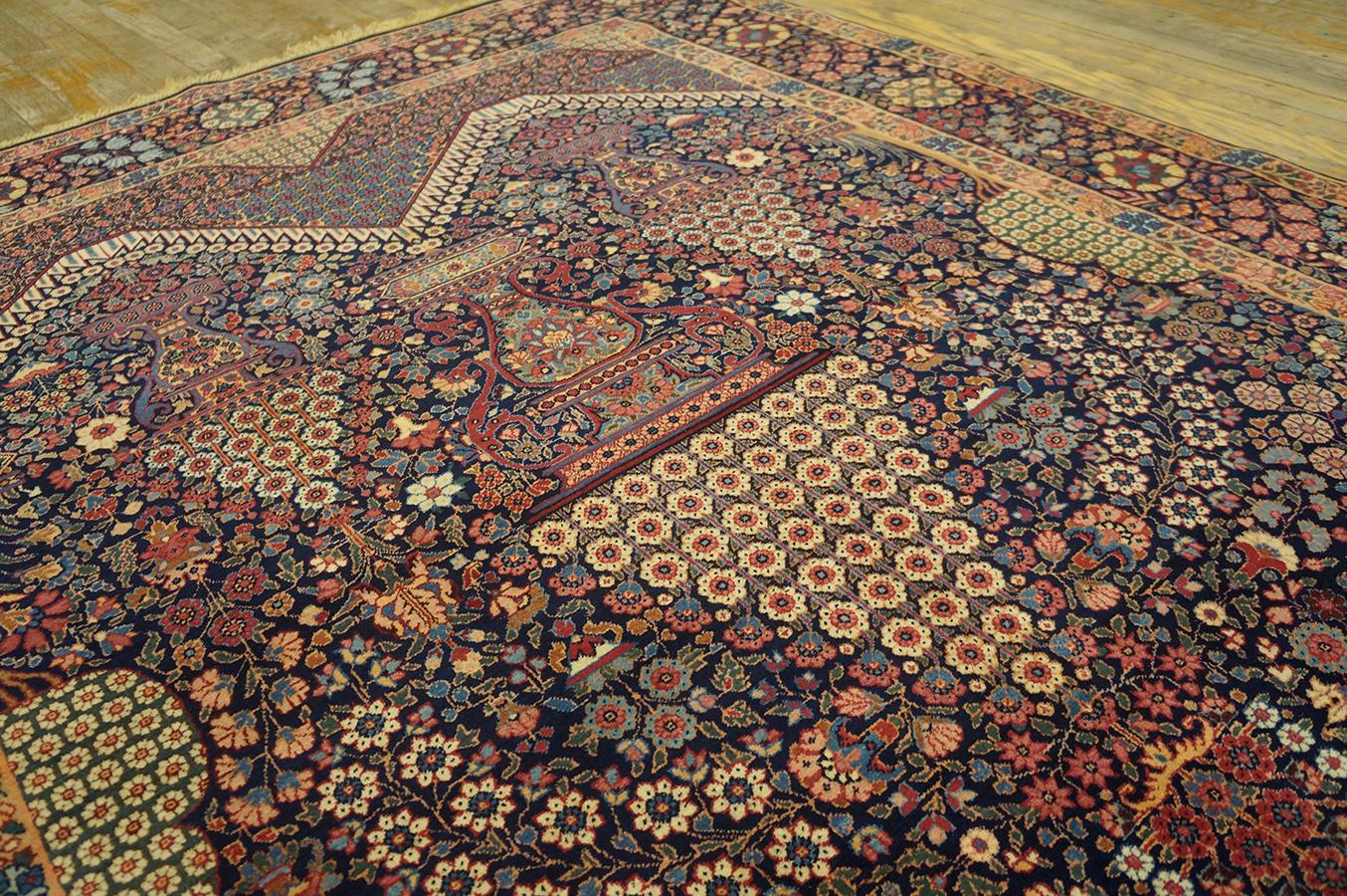 Early 20th Century Persian Kerman Carpet ( 4'10'' x 8'4'' - 147 x 254 )  For Sale 4