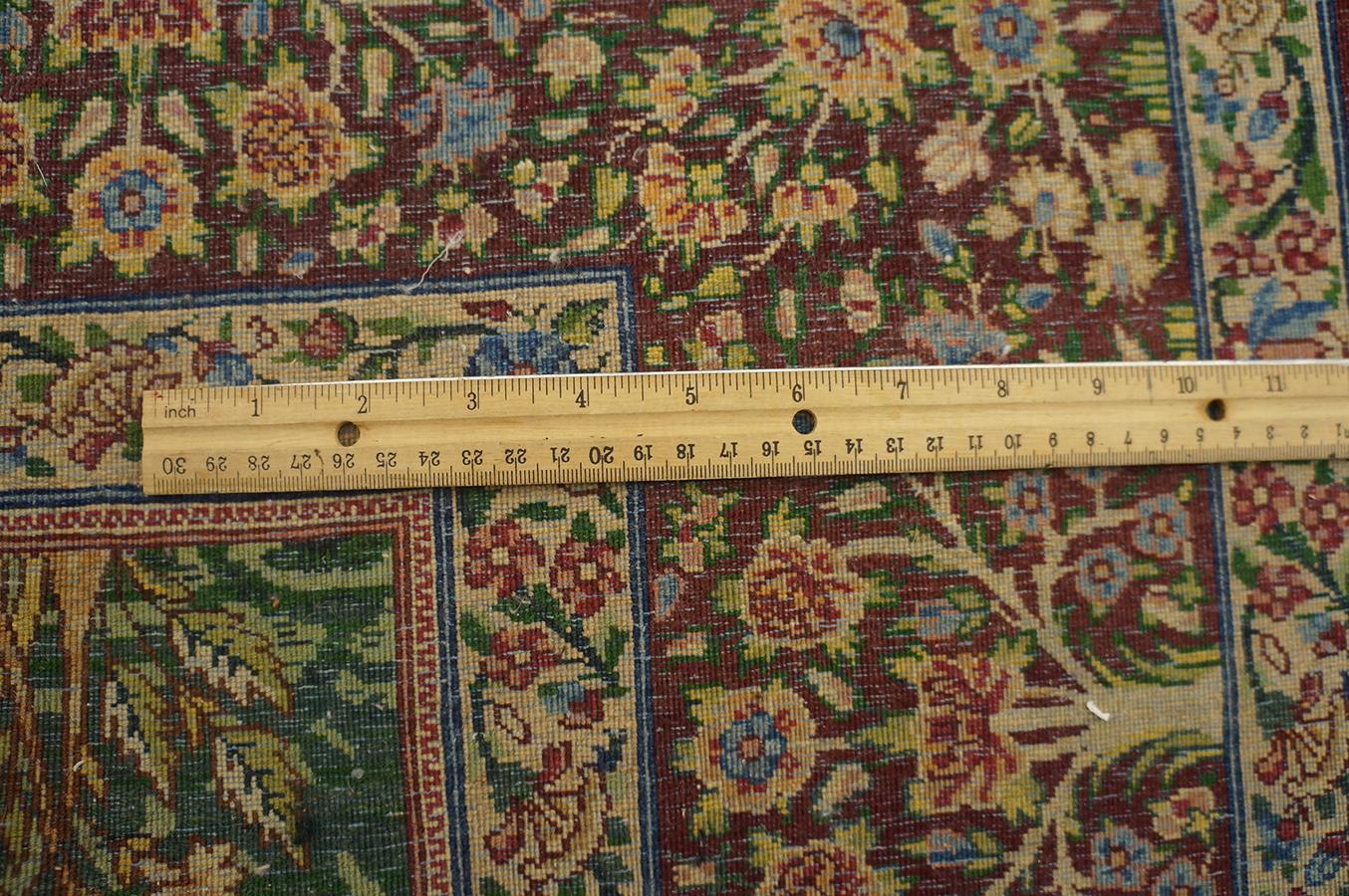 Antique Persian Kerman Rug 4' 10''x 7' 9'' For Sale 1