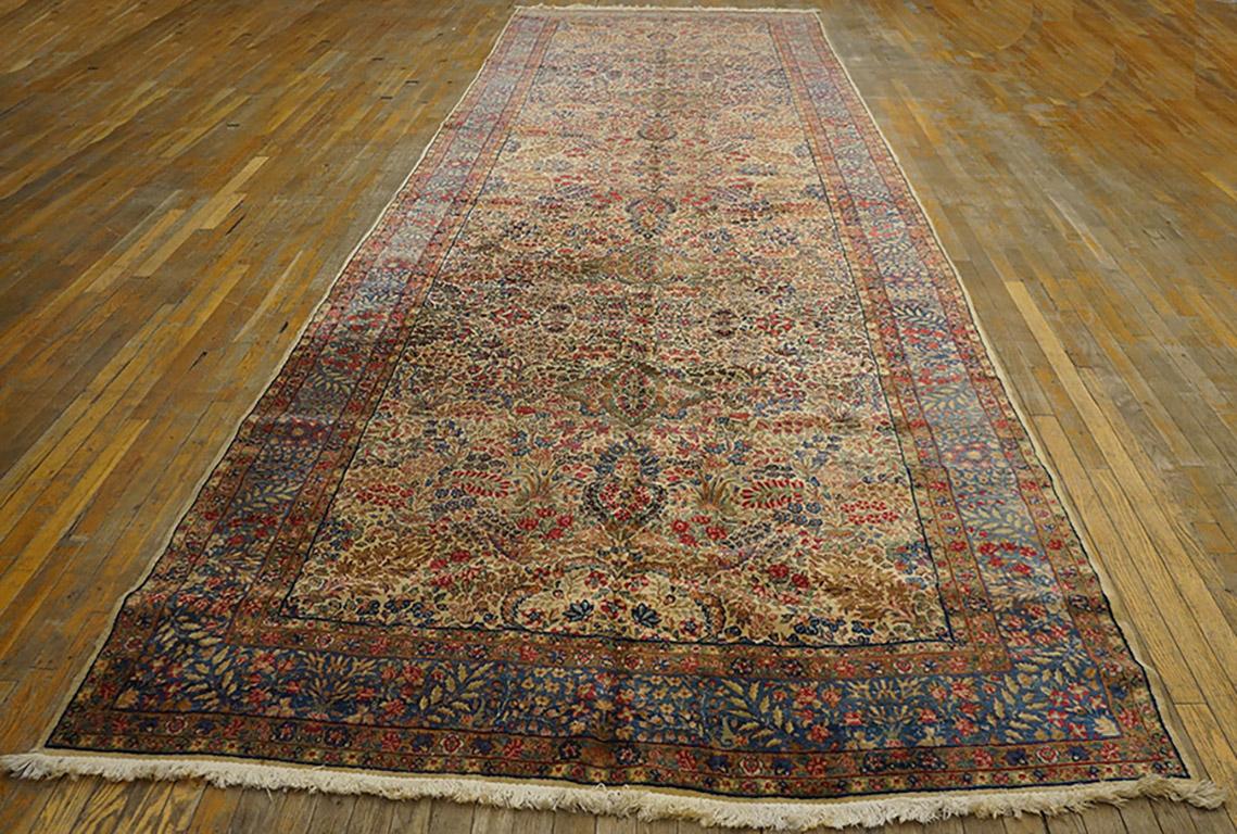 Antiker persischer Kerman-Teppich, Größe: 5'10