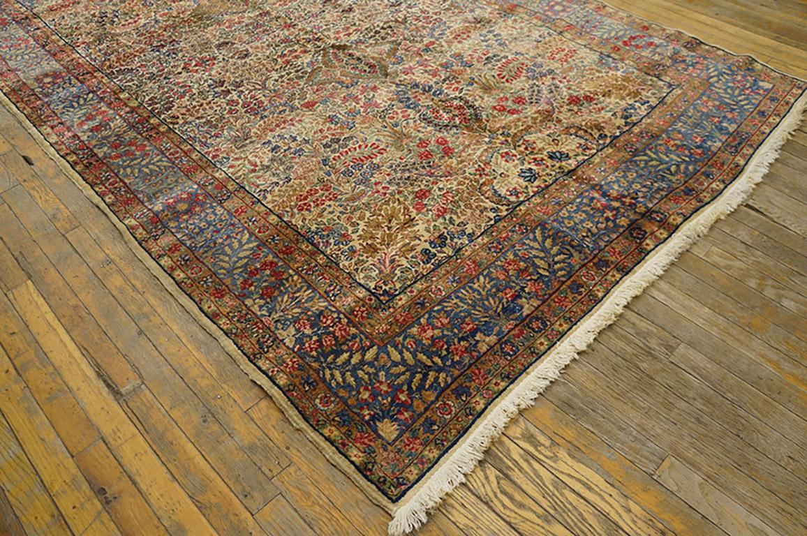 Antiker persischer Kerman-Teppich (Persisch) im Angebot