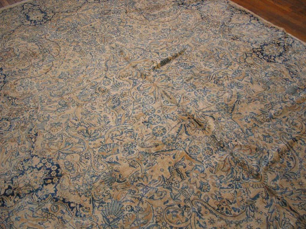 1920s Persian Kerman Carpet ( 7'9