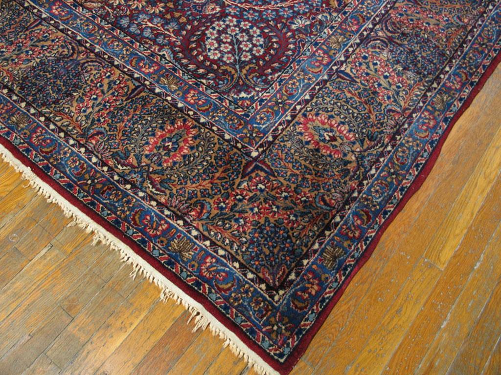 Early 20th Century S.E. Persian Kirman Carpet ( 8'10