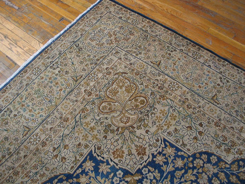 Hand-Knotted Antique Persian Kerman Rug For Sale
