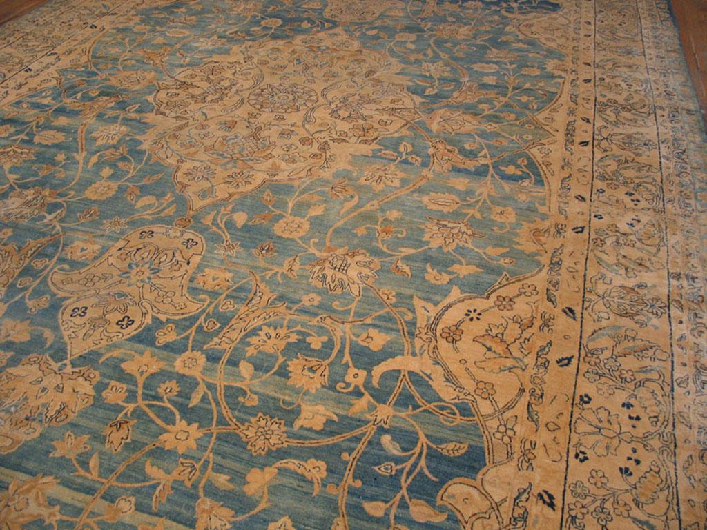 Early 20th Century S.E. Persian Kerman Carpet ( 9'9