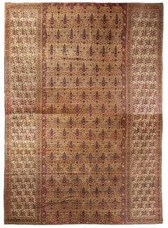 Antique Persian Kerman Rug, All-Over Paisley Boteh - Rug & Kilim