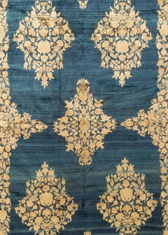 Antiker persischer Kerman-Teppich, um 1890, 2,74 m x 3,66 m