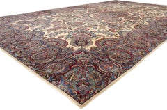 Antique Persian Kerman Carpet