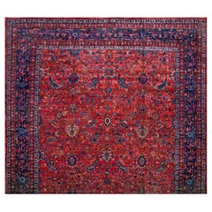 Antique Early 20th Century S.E. Persian Kirman Carpet ( 15' x 30' - 457 x 914 )