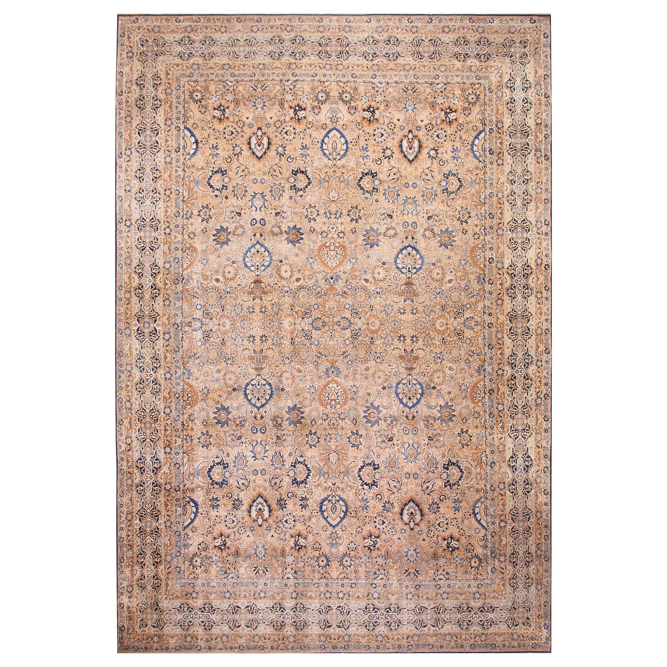 Inizio del XX secolo S.E. Tappeto persiano Kirman ( 12'8" x 18'8" - 386 x 589 )