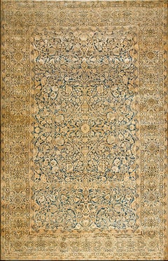 Late 19th Century Persian Kerman  Lavar Carpet ( 10'9" x 17' - 328 x 518 cm )