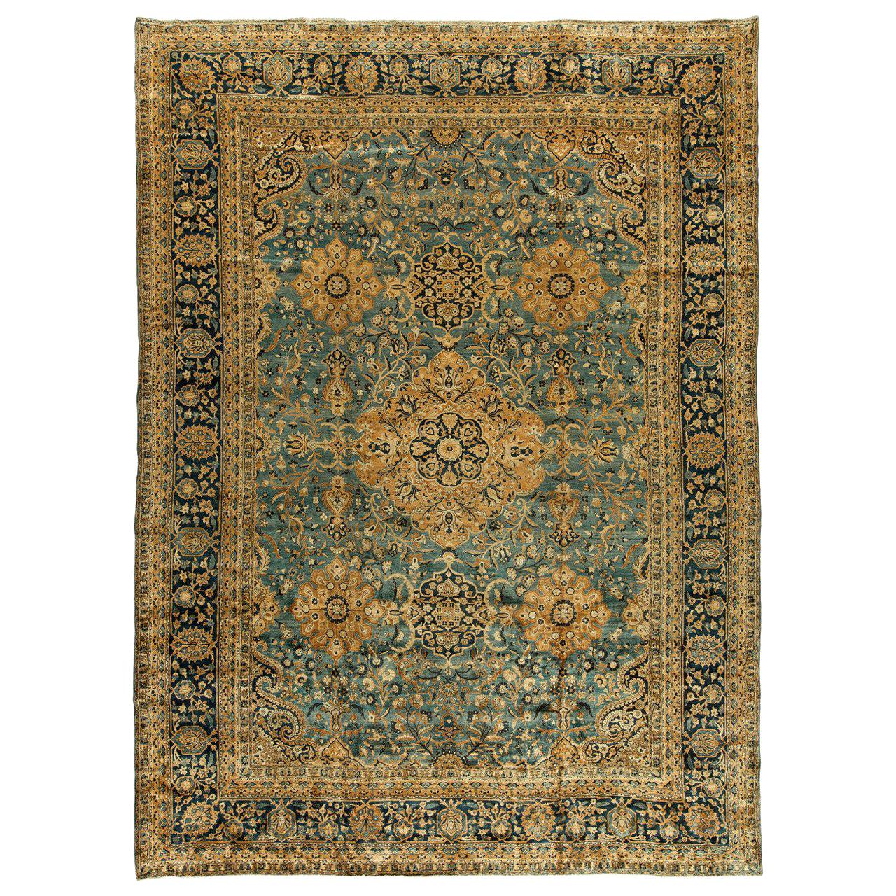 Antique Persian Kerman Rug For Sale at 1stDibs