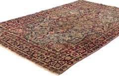 Antique Persian Kerman Rug, Quiet Luxury Meets Classic Elegance