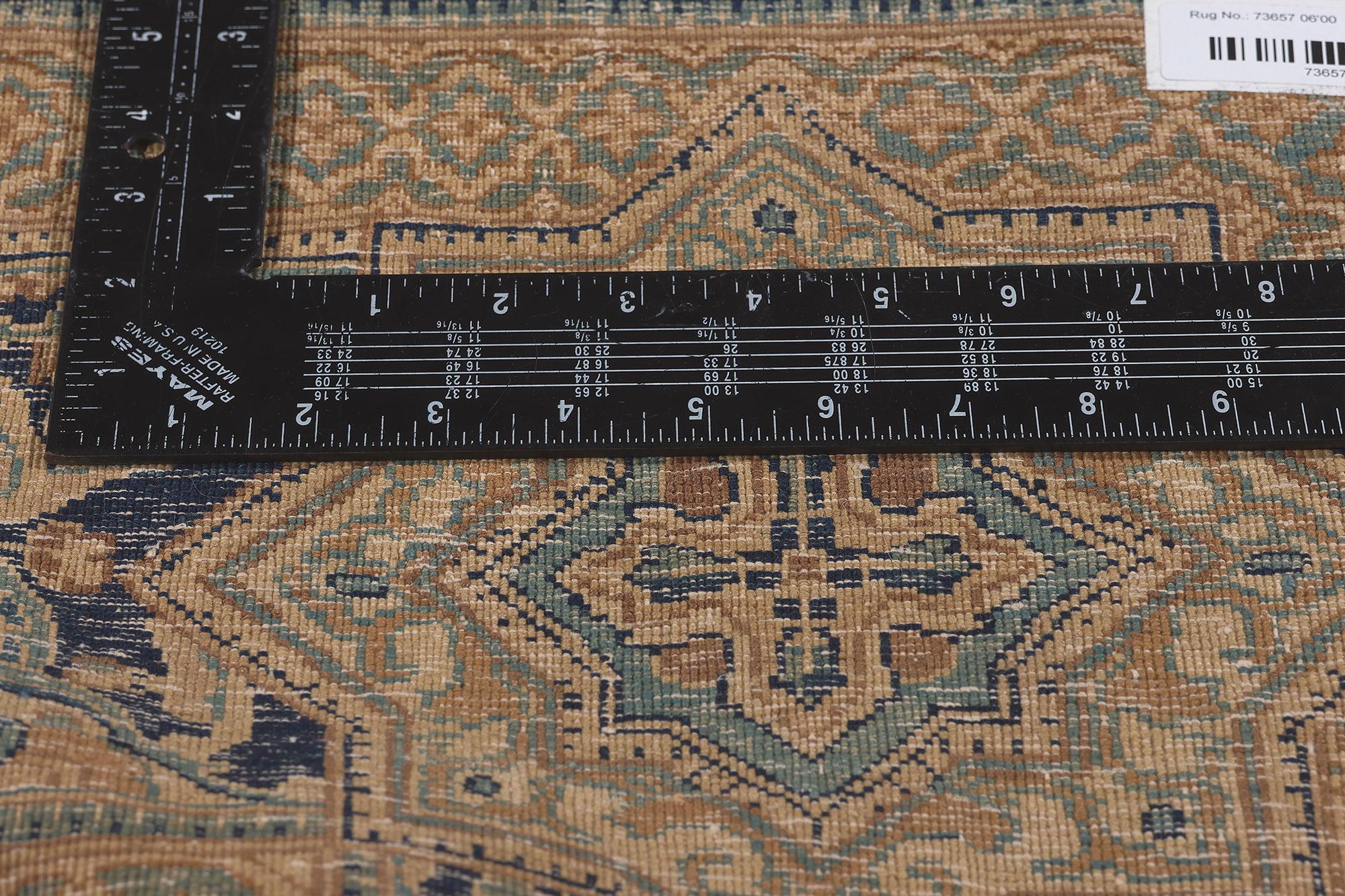 20th Century Antique Persian Kerman Rug, Quiet Luxury Meets Classic Elegance For Sale