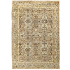 Antique Persian Kerman Rug. Size: 11 ft 8 in x 17 ft 3 in