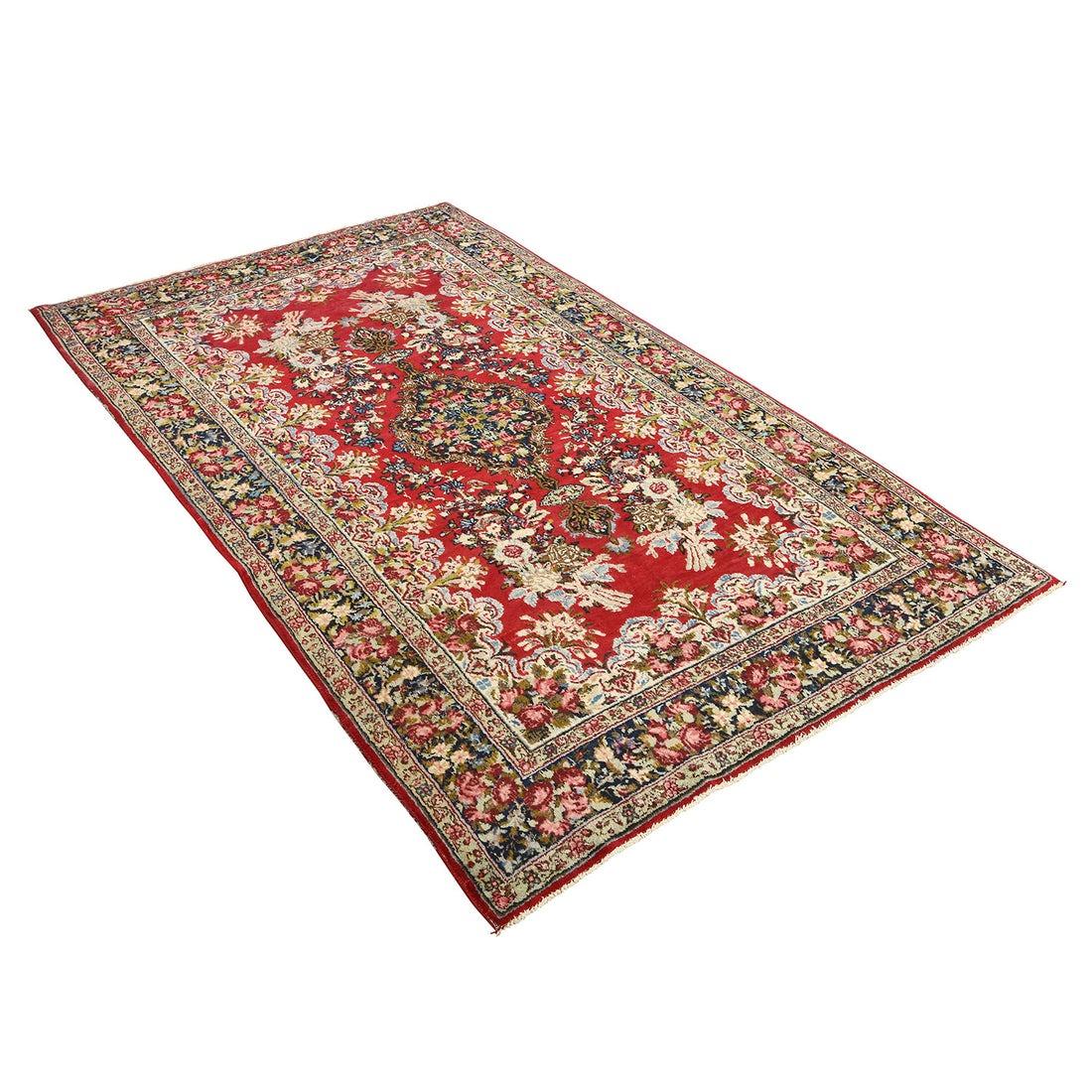 Persiano Tappeto antico persiano Kerman - Dimensioni: 6'9x4'1 in vendita