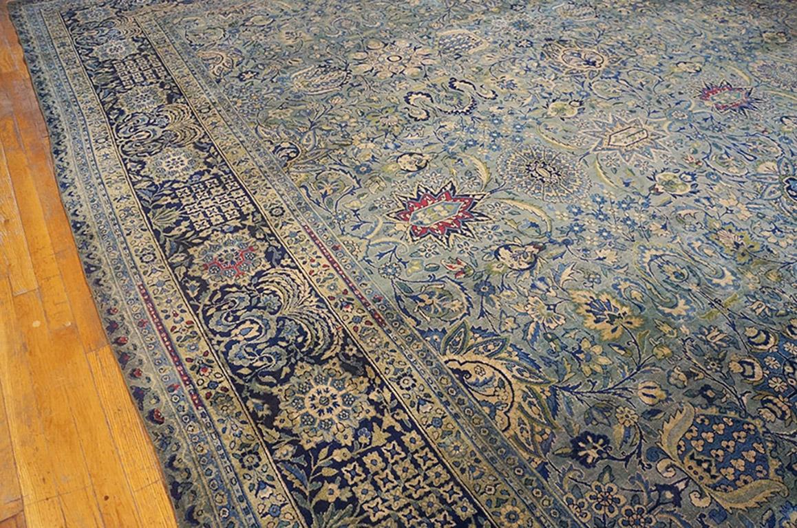 Early 20th Century Antique Persian Kerman Rug For Sale