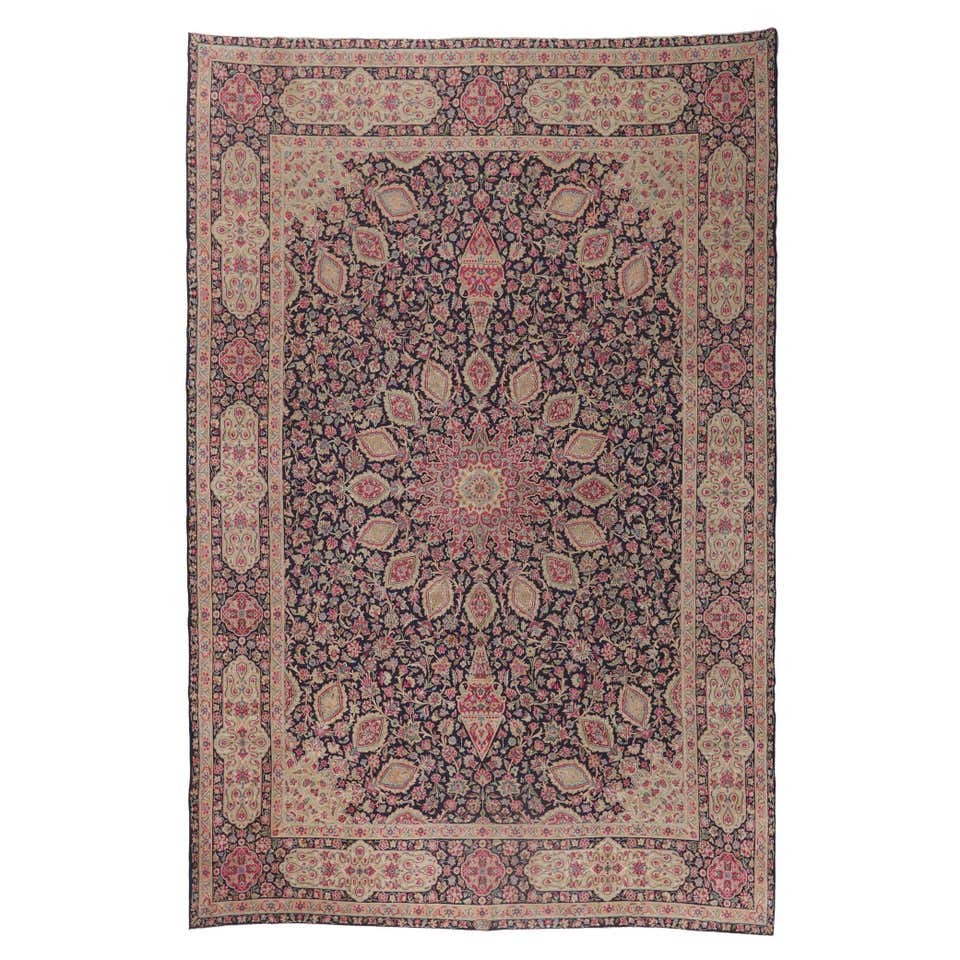 Antique Persian Area Rug Ardabil Design For Sale at 1stDibs