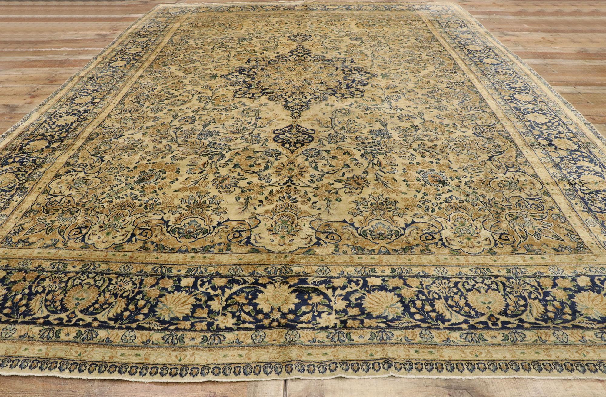 Antique Persian Kerman Rug, 10'00 X 14'01 For Sale 2
