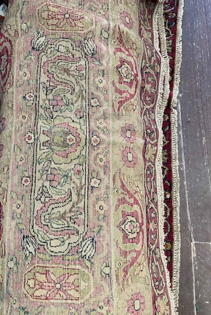 Antique Persian Kermanshah/Laver Carpet, c-1880's, A sign rug  For Sale 10