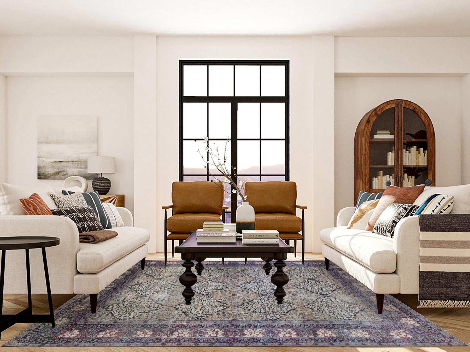Ce fabuleux tapis noué à la main a été créé et conçu pour une résistance et une durabilité accrues. Ce tapis a été fabriqué à la main pendant des semaines selon la méthode traditionnelle utilisée pour fabriquer des tapis. C'est vraiment une pièce
