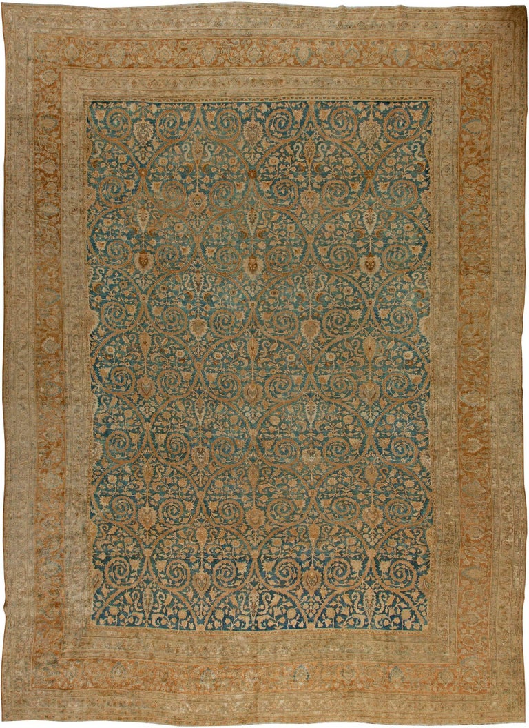 Handmade Rug Saudian Doris Leslie Blau Collection Antique Persian Khorassan Handmade Wool ...