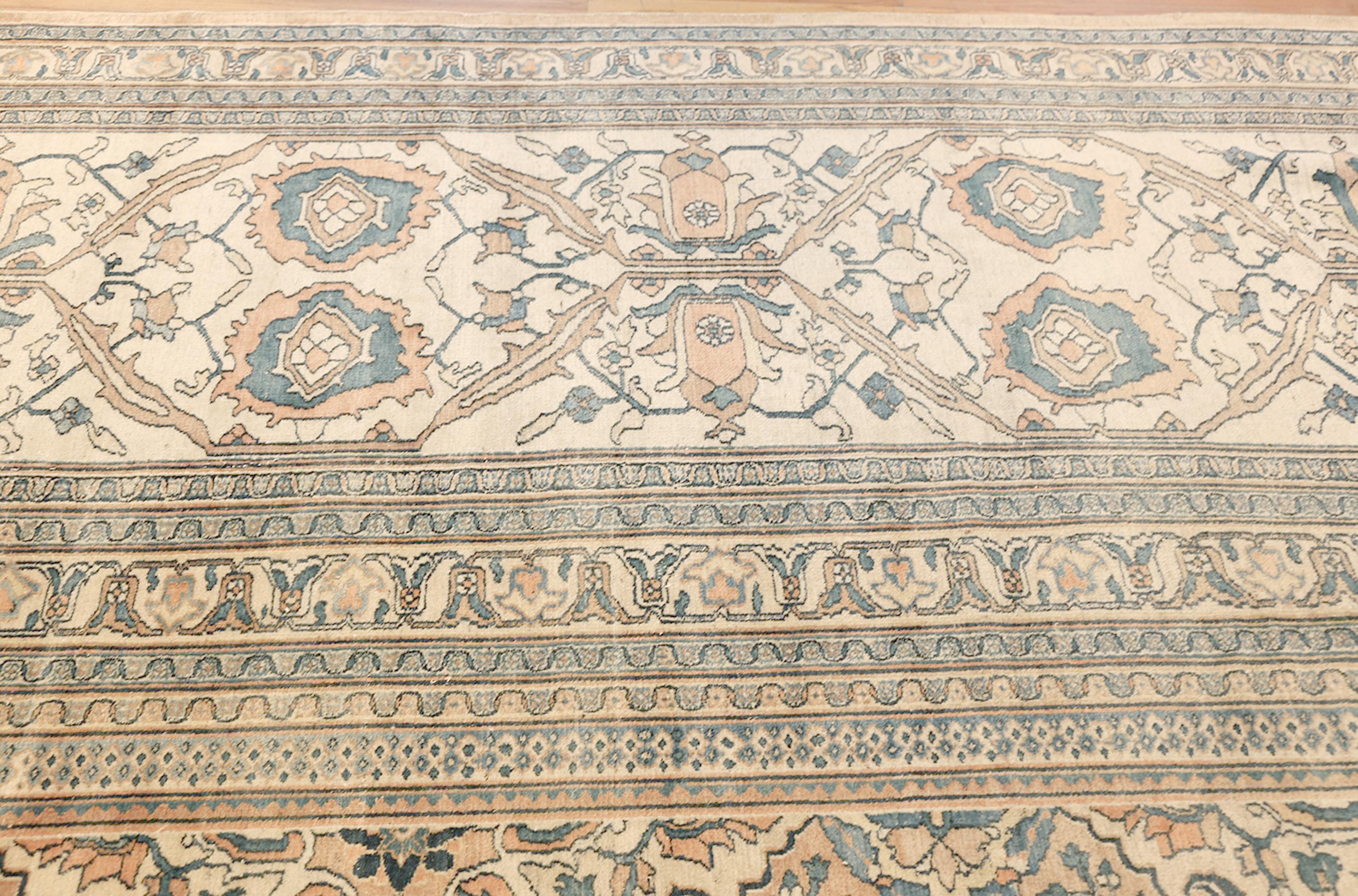 Antiker persischer Khorassan-Teppich. 14 ft 6 in x 20 ft 7 in (Wolle) im Angebot