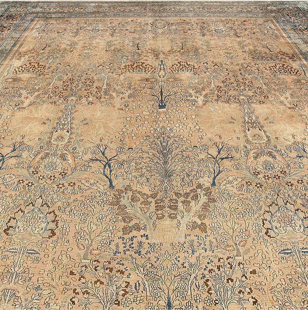 Antique Persian Khorassan handmade wool carpet
Size: 13'10