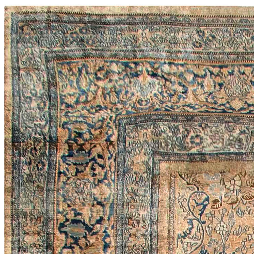 Antiker Persischer Khorassan Handgefertigter Wollteppich im Zustand „Gut“ im Angebot in New York, NY