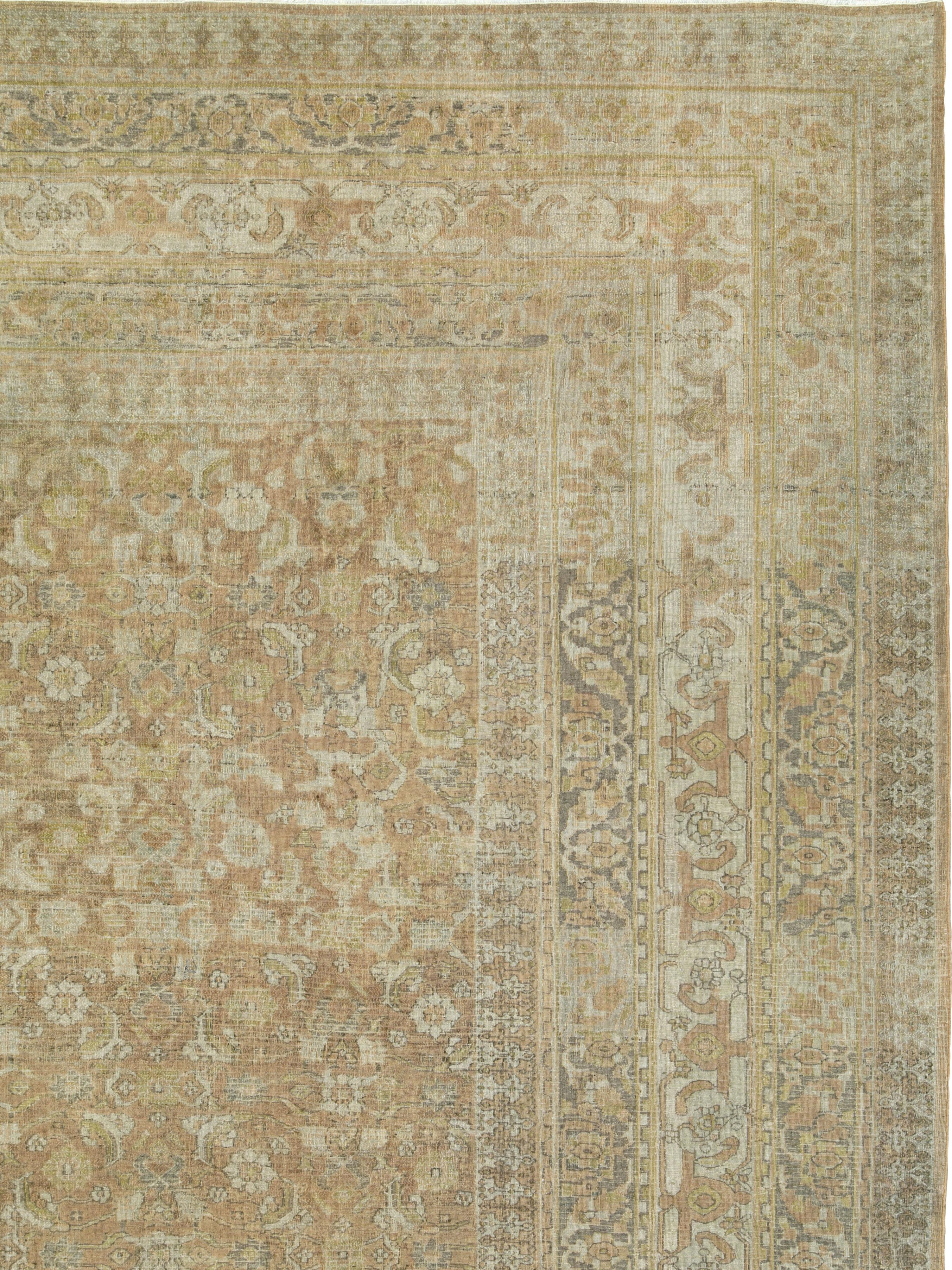 Antiker persischer Khorassan-Teppich (Handgeknüpft) im Angebot