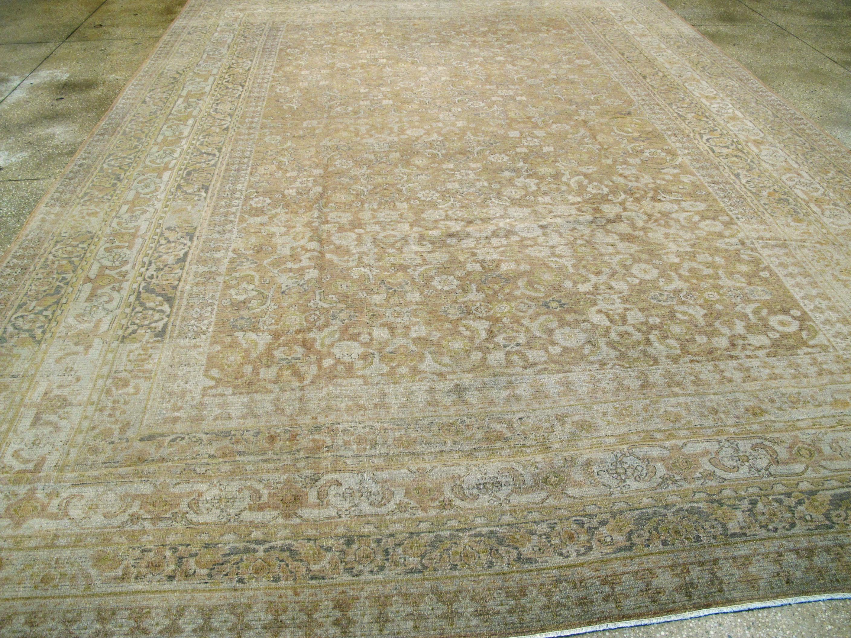 20th Century Antique Persian Khorassan Carpet For Sale