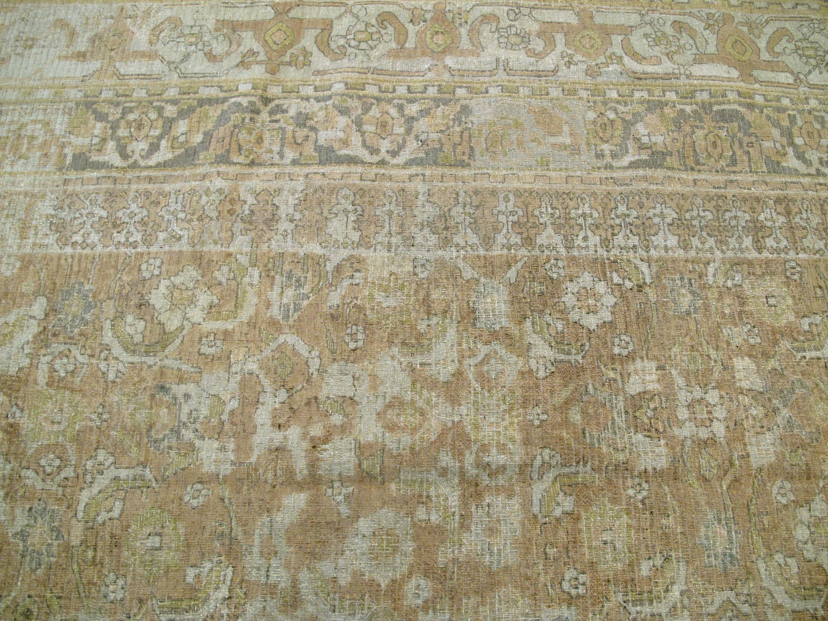 Antiker persischer Khorassan-Teppich im Angebot 1