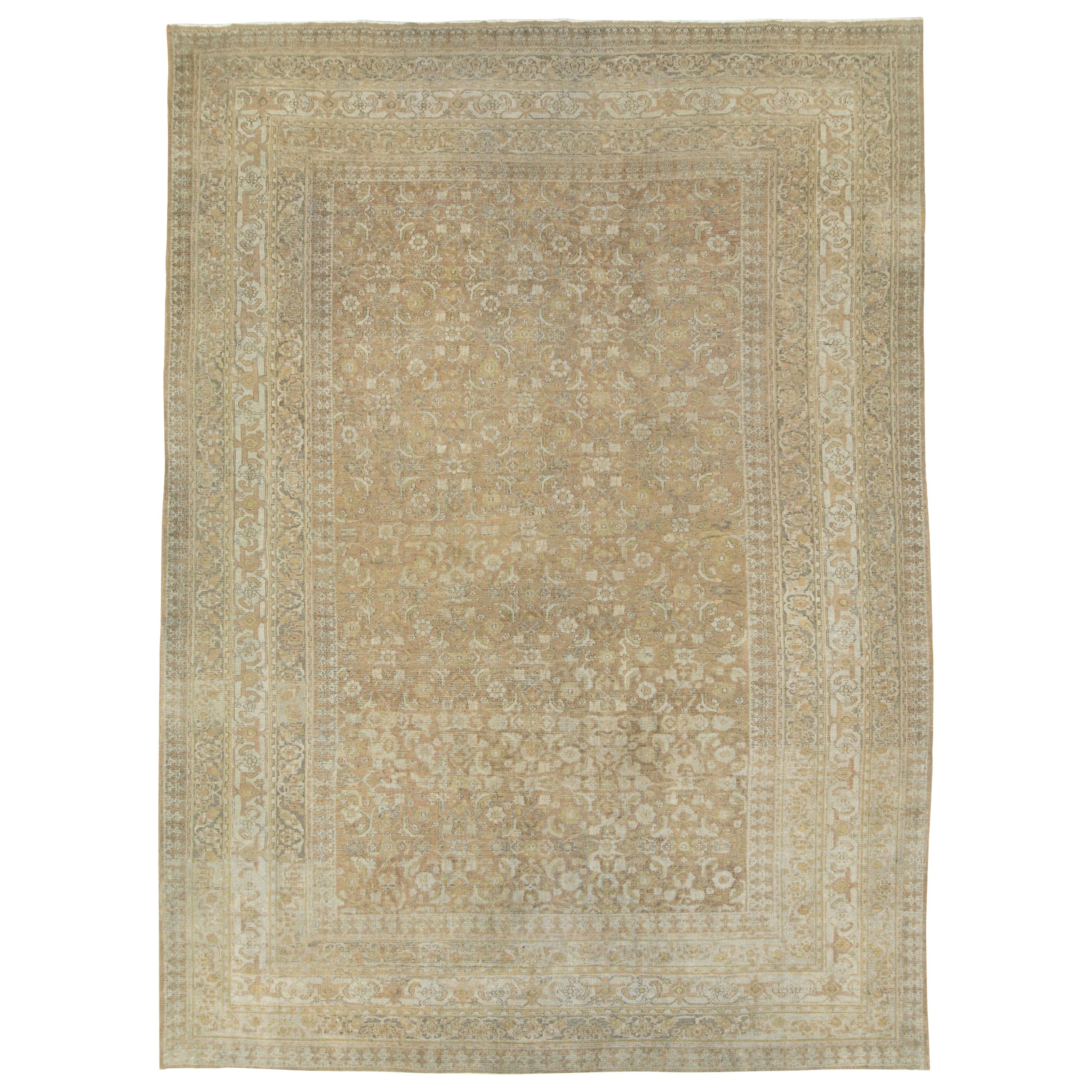 Antique Persian Khorassan Carpet For Sale