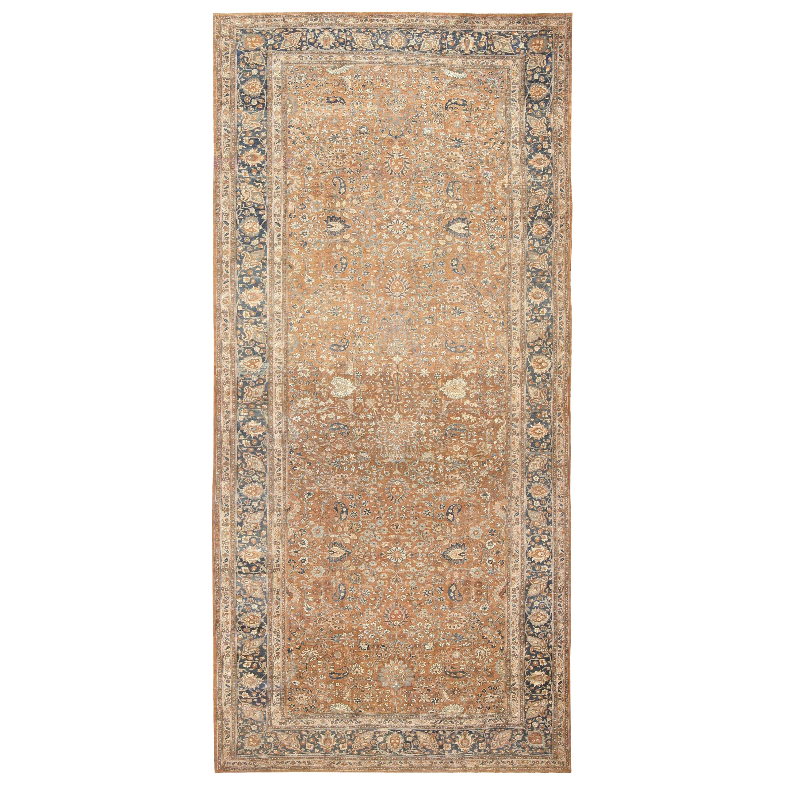 Antico tappeto persiano Khorassan. Dimensioni: 12 ft x 28 ft in vendita