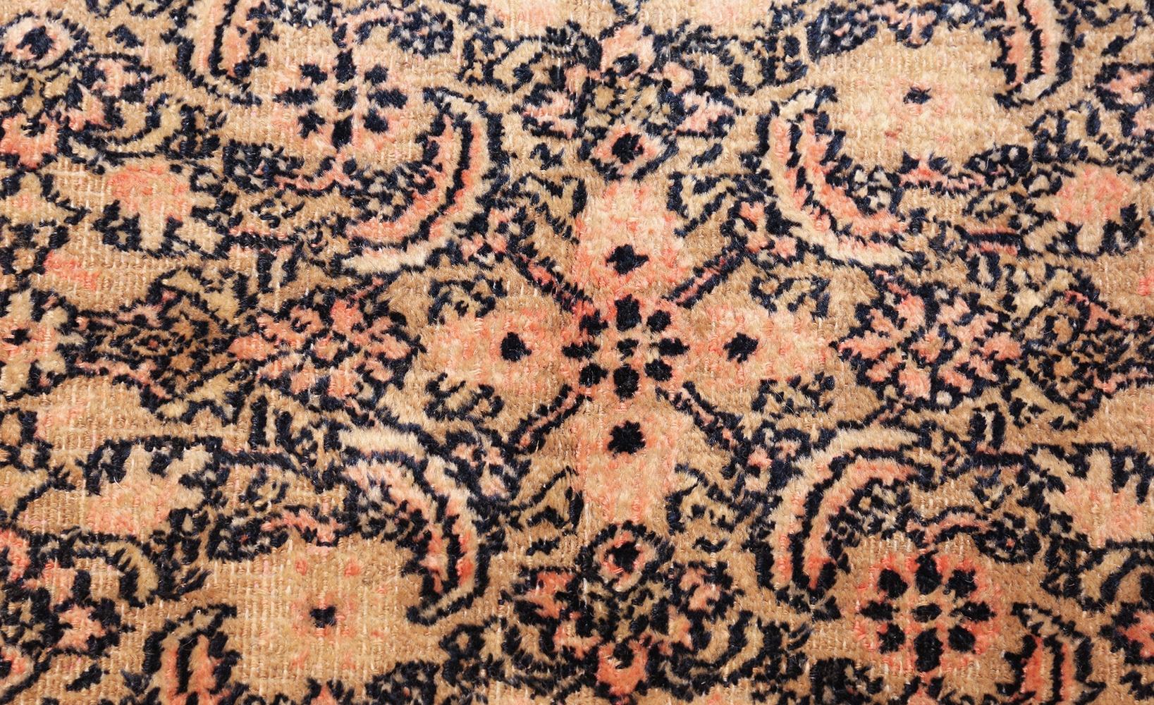Wool Antique Persian Khorassan Carpet. Size: 15 ft 2 in x 18 ft (4.62 m x 5.49 m)