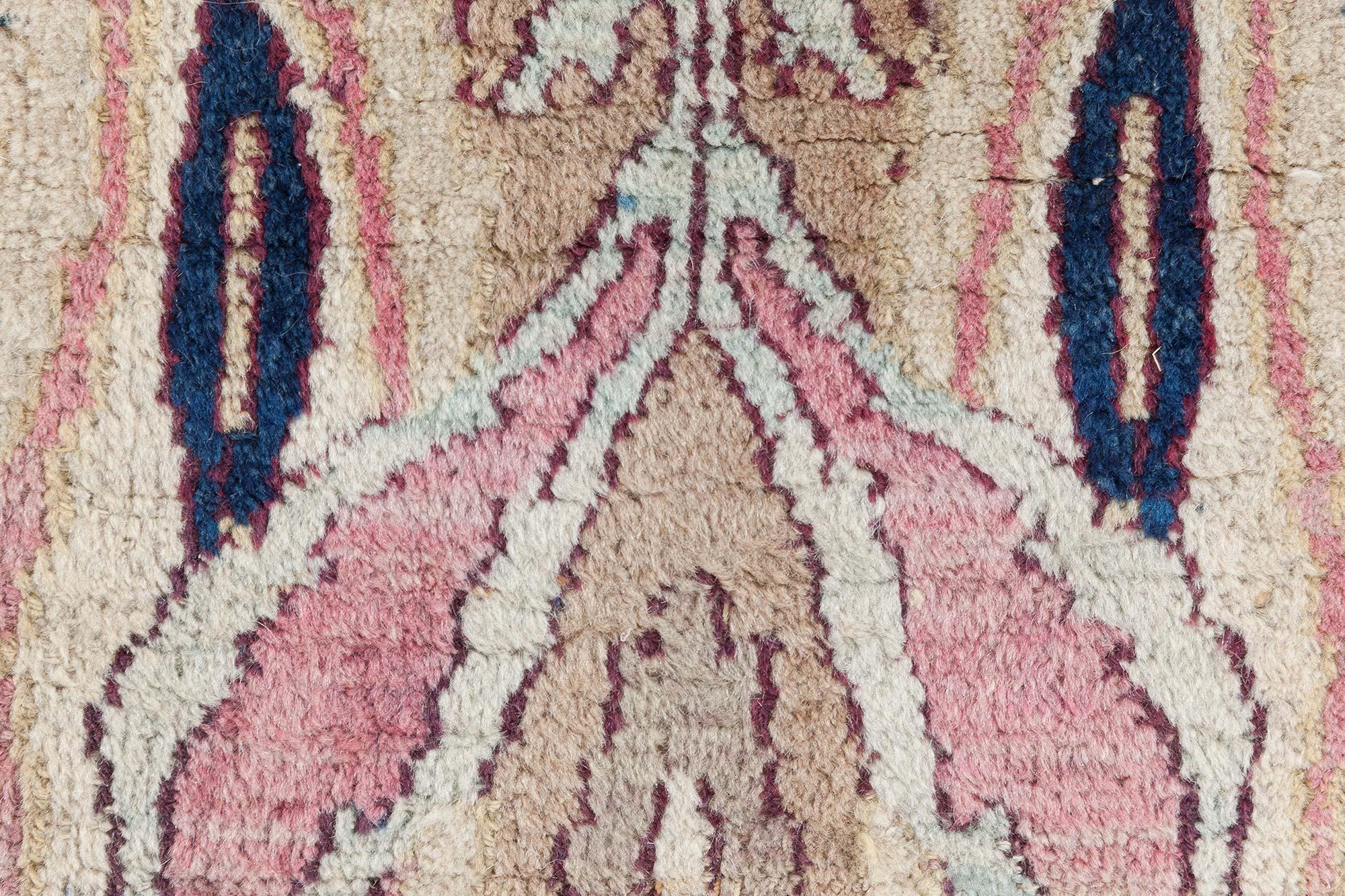 Antiker persischer Khorassan-Wollteppich, handgeknüpft (Wolle) im Angebot